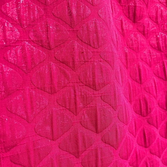 BANANA REPUBLIC raspberry pink textured short cotton skirt - Picture 3 of 16